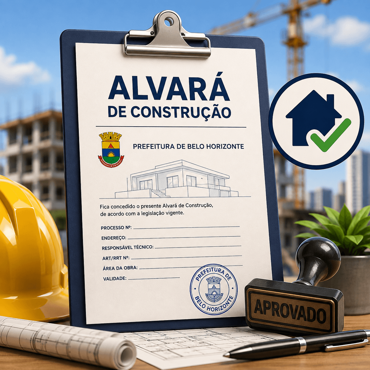 O Alvará de Construção já autoriza a terraplanagem em Belo Horizonte?